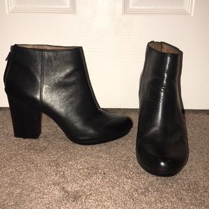 Madewell Black Ankle Boots